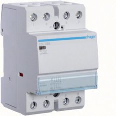 Stykač 25A, 3S+1R, 12V AC HAGER ESL428
