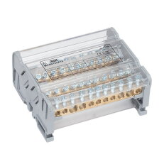 Distribuční blok MOBLOCK MAB 125A-11 (4 pól), 2x35+2x25+7x6mm2 MOREK MAB4125A18