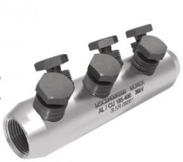 Kab. spojka Al/Cu 400-630mm2, 6x Ms šrou