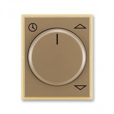 Kryt spínače otočného žaluziové 3294E-A00110 25 kávová/led. opálová Element ABB