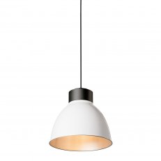 PARA DOME E27, hliníkový reflektor, bílá