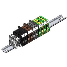 Stožárová výzbroj SV 9.35.4/2 (dva nosiče pojistek) ELEKTRO BEČOV H126215