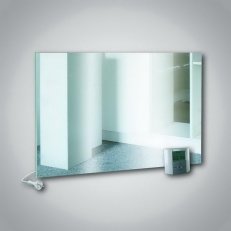 Skleněný zrcadlový panel GR+ 300 Mirror 300 W s bezdrátovým přijímačem