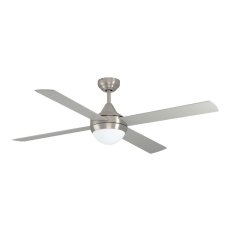 Stropní ventilátor VARADERO AC E27 d1220 SI/dub 14W IP20 EGLO 35083