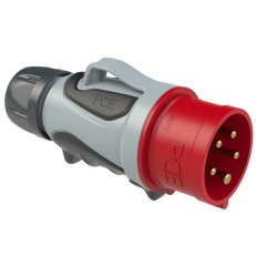 vidlice 5P, 32A/400V, 6h, IP44, bezšroubová TURBO TWIST, GRIP PCE 0253-6TT