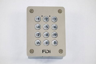 Klávesnice, nerez ocel, podsvit, 2-Smart FDI FD-025-178