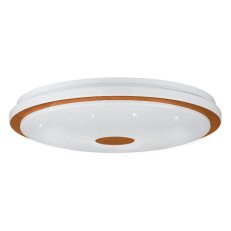 Stropní svítidlo LANCIANO 1 LED-CCT d480 bílá/dřevo 35W IP20 EGLO 900599
