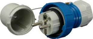 Vidlice 230V, IP67, 16A, 3-pól SEZ DK PVG 16