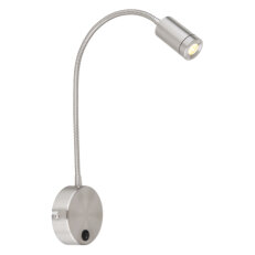 Nástěnné svítidlo MILLY nikl LED 3W 230V, 180lm, 3000K GLOBO 57311N