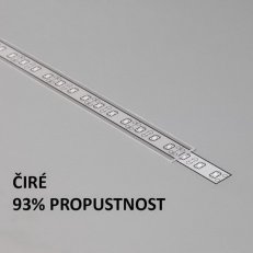4738733 Plexi čiré pro FKU13,14, 2m FKU13-PB-KLIK-2M