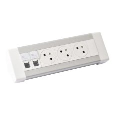 ON DESK 3X2P+T 2X RJ45 C6 FTP