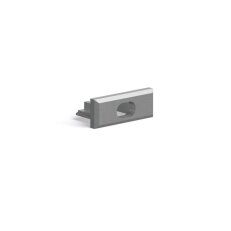 Záslepka s otvorem KLUŚ MICRO-PLUS-OTW pro AL profil, stříbrná /C24392L01TW/