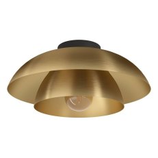 Stropní svítidlo CENCIARA E27 černá/kartáčovaná mosaz 1X40W IP20 EGLO 900848