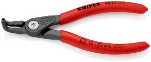 Precizní kleště na pojistné vnitřní kroužky v otvorech 130 mm KNIPEX 48 21 J11