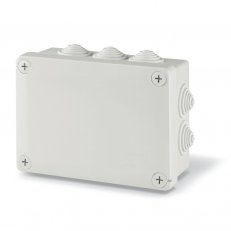 Rozbočovací krabice CUBIK IP55 80x80x40mm s vývodkami 960°C SCAME 688.003