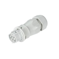 zásuvka na kabel gesis RST, 4-pól, průchodka 13-18mm, šroubové svorky, šedá