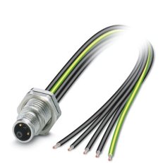 SACC-DSI-M12MSK-4PE-M16XL/1,0X Přístrojový konektor zezadu stěny 1238537