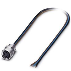 SACC-E-M 8FS-3CON-M8/1,0 Průchodka stěnou 1541733