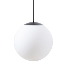 Závěsné LED svítidlo se skleněným stínidlem OSMONT ADRIA S4 HP 59W IP40 3K černá