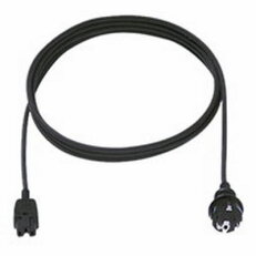 Bachman 372.184 supply cable H05RR-F 3G1.00 2m, bk, 32/Typee789