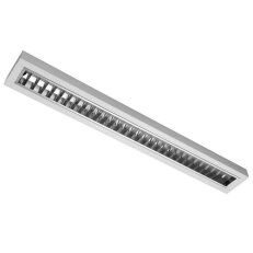 AREL3000 1x LED 1500mm mřížka AL lesk přis/záv LED 840 350mA RAL9006