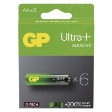 Alkalická baterie GP Ultra Plus AA (LR6), B03216