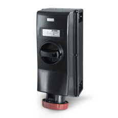 Nástěnná zásuvka SCAME ADVANCE GRP EX s vypínačem 3P+N+E 63A 6h/380-415V IP67
