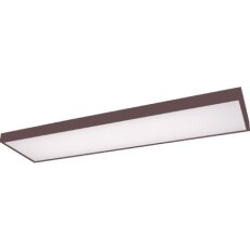 Stropní a nástěnné svítidlo Quatro panel S 1200x300 hnědá 3x28W IP20 G5