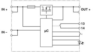 Elektronický přístrojový jistič PTCB E1 48DC/1-6A NO PHOENIX CONTACT 1471917