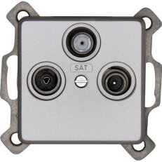 917120084 Antenna socket TV/RF/SAT singl