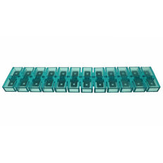 Plochý rozvaděč izolovaný 6,3x0,8mm PVC 24 pólů 12 párů(Klauke 800/12) PRI 68/24