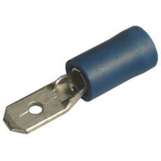 Kolík plochý poloizolovaný, průřez 1,5-2,5mm2/4,8x0,5mm PVC (BF-M405) KPP 2,5-45