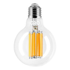 LED žárovka ORO CLARO E27 G80 15W WW LED-POL ORO33223