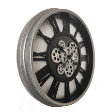 Nástěnné hodiny ALBINE černá, římský ciferník, d510 mm GLOBO B992528
