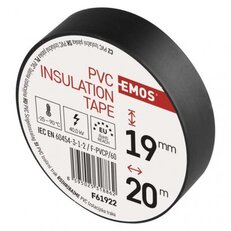 Izolační páska PVC 19mm 20m černá EMOS F61922