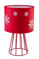 FLORA 2893 1x E27 60W červná TK LIGHTING 2893