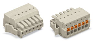 Pružinová svorka Push-in CAGE CLAMP sv.šedá 1,5mm2 10pól. WAGO 2734-110/037-000