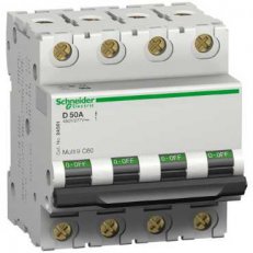 Schneider 24157 C60N jistič 4P 3A B UL