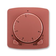 Termostat univerzální s otočným nastavením 3292A-A10101 R2 vřesová Tango ABB