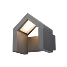 BONA venkovní nástěnné svítidlo, LED, IP54, antracit, 3000K    SLV 1000797