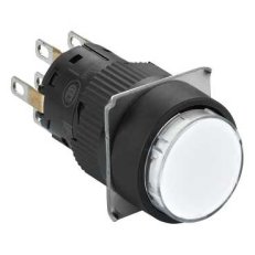 Schneider XB6EAA12P Ovládač stiskací, bílý