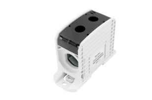 Svorka univerzální RKA 300 L S 520A 1pól. AL/CU černá DIN/panel 1006054