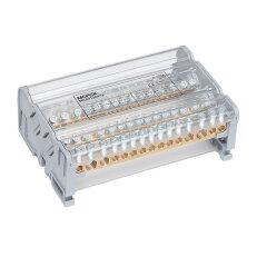 Distribuční blok MOBLOCK MAB 125A-15 (4 pól) 2x35+2x25+11x6mm2 MOREK MAB4126A18