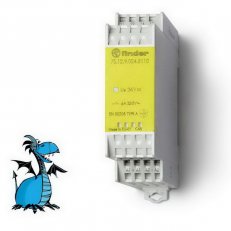 Relé s NVK, DIN, 1Z+1R 6A, 24V DC, BS, Au FINDER 7S.12.9.024.5110