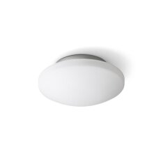 SARA LED 26 stropní opálové sklo/chrom 230V LED 12W IP44 3000K RENDL R13687