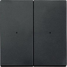 Kryty pro 2-násobný tlač. modul, Antracit, System M SCHNEIDER MTN625214