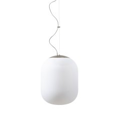 Závěsné svítidlo TANIA L2 HP 59W IP40 3K ON/OFF SKLO OPAL nerez OSMONT TAN62376