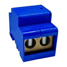 Distribuční blok DTB 2x95/3x35+2x16+9x6 modrý ELEKTRO BEČOV UB295K12