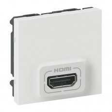 MOSAIC PŘÍJMAČ HDMI 2MODULOVÝ BÍLÁ LEGRAND 078913