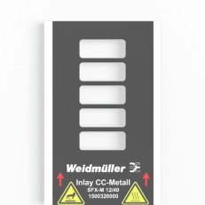 Vkládací štítky INLAY SFX-M 12/40 WEIDMÜLLER 1500320000